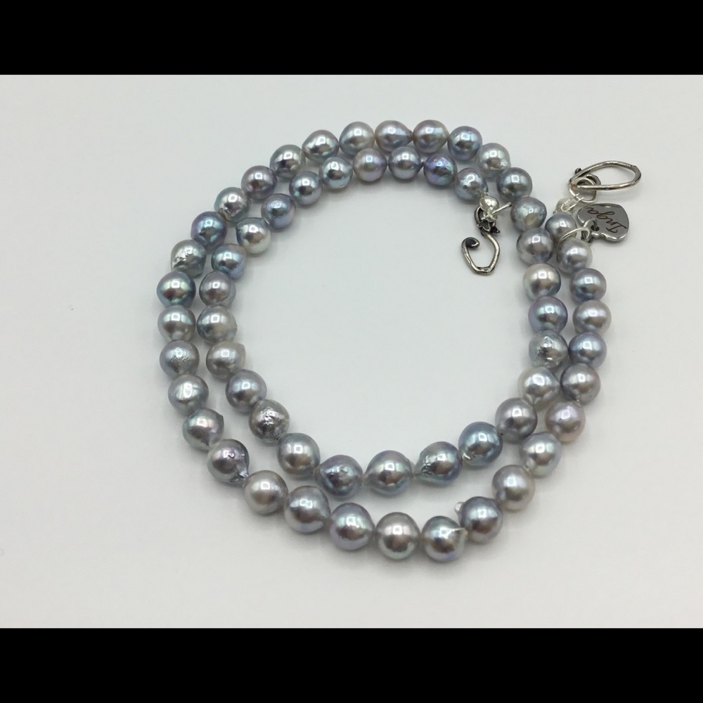 16 inch Japanese Akoya pearl necklace